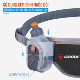 Thumbnail Túi chạy bộ có 2 ngăn đựng nước chính hãng GoodFit GF109RB 3