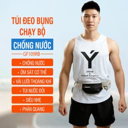 Thumbnail Túi chạy bộ có 2 ngăn đựng nước chính hãng GoodFit GF109RB 2