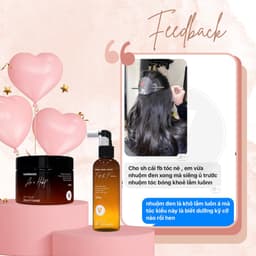 Thumbnail Bộ sản phẩm xịt bưởi kịc mọc+ kem ủ tóc tráng gương vyvyhaircare V 365ml 2