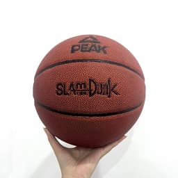 Thumbnail Bóng rổ da pu size 7 PEAK Q1231990 - Quả bóng rổ da outdoor, banh bóng rổ tặng kèm bộ phụ kiện 2