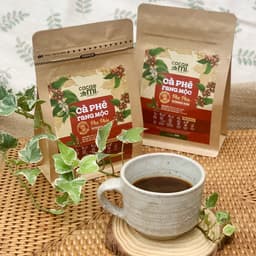 Thumbnail Cà phê nguyên chất rang mộc Cacao Mi blend Robusta Arabica đậm đà cafe pha phin thơm ngon 15g-250g 2