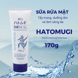 Thumbnail Combo sữa tắm 800ml sữa rửa mặt 130g dưỡng ẩm làm trắng da Reihaku Hatomugi ý dĩ - Bahachiha 4
