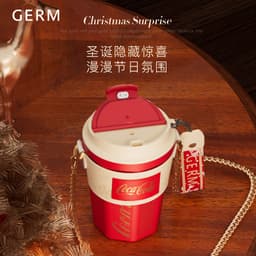 Thumbnail Cốc giữ nhiệt APIYOO 390ml bằng thép không gỉ 316 họa tiết Coca Cola phiên bản giáng sinh 3