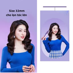 Thumbnail Máy Uốn Tóc Xoay 360 Độ Nanomax XN-391 Tích Hợp Ion, 4 Mức Nhiệt Điều Chỉnh Tiện Lợi, Bh 6 Tháng 4
