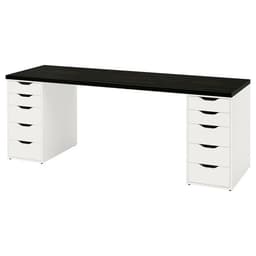 Thumbnail DAISY, Bàn làm việc học tập 2 tủ ngăn kéo DEK_032, 140x60x75cm, Sản xuất bởi Scandi Home 1