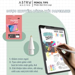 Thumbnail Ngòi AstroMazing thay thế cho Apple Pencil 1 2 cao cấp chống mòn cho paperlike 2