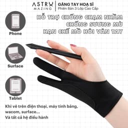 Thumbnail Găng tay hoạ sĩ AstroMazing hỗ trợ vẽ trên điện thoại, máy tính bảng, wacom 4