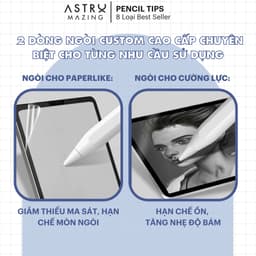 Thumbnail Đầu ngòi bút thay thế cao cấp AstroMazing cho bút Apple Pencil 1 và 2 4