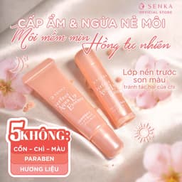 Thumbnail Son dưỡng môi cấp ẩm Senka Perfect Aqua Lip Balm 4.5g 1