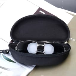 Thumbnail Hộp Đựng Kính Thể Thao Cao Cấp - Bao Vải Dây Kéo Đựng Mắt Kính Có Móc Treo Để Vừa Kính Bảo Hộ Size Lớn Nhất Hãng Amalife 3