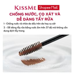 Thumbnail Mascara Lông Mày Kissme Đổi Màu Tạm Thời Kissme Heavy Rotation Chống Trôi Siêu Bền 4
