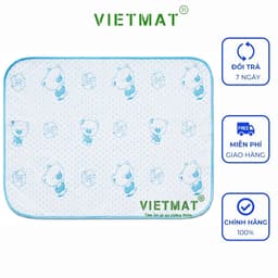 Thumbnail Size 40x50cm tấm lót chống thấm cho bé VIETMAT 4 lớp mềm êm, thoáng mát, không sột soạt, giặt máy 1