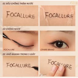 Thumbnail Bút kẻ mắt nước FOCALLURE dạng lỏng, chống thấm nước, nhanh khô 0.6g FA-200 4