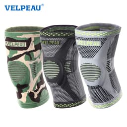 Thumbnail VELPEAU Nẹp Đầu Gối Cho Viêm Khớp Đệm Đầu Gối Lò Xo Silicone Nén Dành Cho Bóng Rổ Quần Vợt Chạy Tay Hỗ Trợ Thể Thao 1 Cái 2
