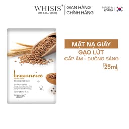 Thumbnail MIX 10 Mặt Nạ Giấy Hàn Quốc WHISIS Chiết Xuất Thiên Nhiên Giúp Dưỡng Da, Cải Thiện Làn Da 25ml 2