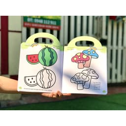Thumbnail SÁCH - Bé tập tô màu - Từ cơ bản đến nâng cao ( nhiều chủ đề ) 3