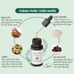 Thumbnail Combo dầu gội xả gừng Weilaiya 20ml và 2 lọ serum mọc tóc 5ml ngăn rụng giúp mọc tóc hiệu quả 2