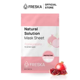 Thumbnail Mặt nạ giấy lựu đỏ Freska Natural Solution Mask Sheet – Pomegranate 25ml 2