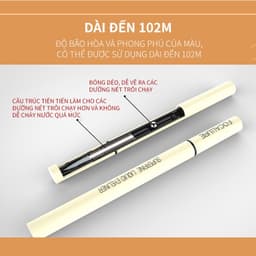 Thumbnail Bút kẻ mắt nước FOCALLURE dạng lỏng, chống thấm nước, nhanh khô 0.6g FA-200 3