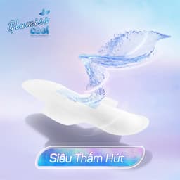 Thumbnail Combo 2 gói Băng vệ sinh thảo dược the mát Glamiss Cool Extra ban ngày 24,5 cm 4