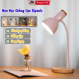 Thumbnail Đèn học chống cận, Sipanic dùng bóng LED Buld Rạng Đông bảo vệ mắt cho bé học tập, đọc sách 1