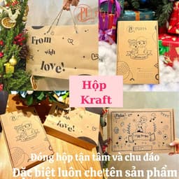 Thumbnail Túi chườm nóng bụng kinh PUHA, chờm ấm đau cho bạn giảm đau cho bạn nữ, quà tặng sinh nhật bạn gái mẫu love you 3