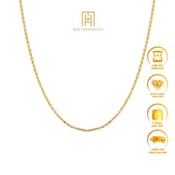 Thumbnail Dây chuyền vàng 10K dáng xích chữ O nhỏ vàng vàng Bảo Tín Mạnh Hải PYD1V10KD0-210005 1