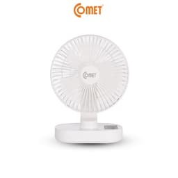 Thumbnail Quạt Sạc Đa Năng COMET CRF1406 Để Bàn 6W 3 Cấp Độ Gió, Đèn LED, Pin Lithium Dung Lượng Cao 3
