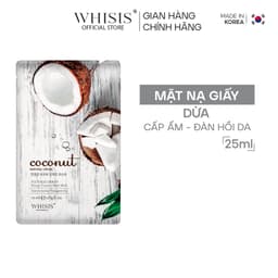 Thumbnail MIX 10 Mặt Nạ Giấy Hàn Quốc WHISIS Chiết Xuất Thiên Nhiên Giúp Dưỡng Da, Cải Thiện Làn Da 25ml 1