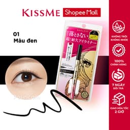 Thumbnail Bút kẻ mắt nước Kissme bản cải tiến siêu bền Heroine Make Prime Liquid Eyeliner nét siêu mảnh 0.1mm 2