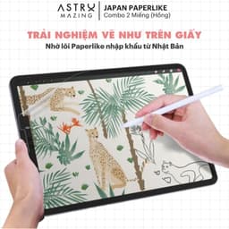 Thumbnail Miếng dán màn hình Paperlike Nhật Bản Hồng cho iPad Pro 11 Air 4 5 Gen 7 8 9 4