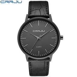 Thumbnail Đồng hồ thạch anh CRRJU 2117X siêu mỏng chống thấm nước với dây đeo da cao cấp 1