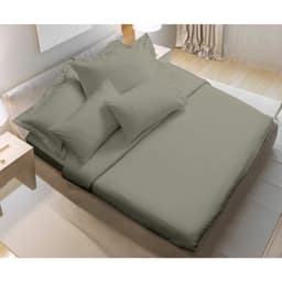 Thumbnail Bộ ga và Vỏ gối Akemi Cotton Essentials Colour Home Divine, gồm 5 món (King / Queen) 4