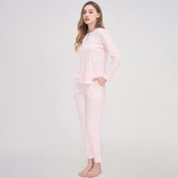 Thumbnail Bộ dài tay ấm áp chất liệu thun co giãn cho mùa Thu Đông BTD020W21 4