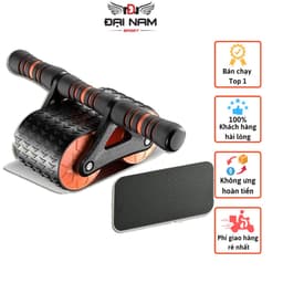 Thumbnail Con Lăn Tập Cơ Bụng Sử Dụng Công Nghệ Mới Có Phanh Lò Xo Trợ Lực Đại Nam Sport + Kèm Thảm Lót Gối 1