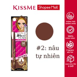 Thumbnail Bút chì sáp kẻ lông mày Kissme lõi siêu mịn lâu trôi không thấm nước Kissme Heroine Make Quick Eyenrown 0.07g 2