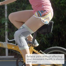 Thumbnail VELPEAU Nẹp Đầu Gối Cho Viêm Khớp Đệm Đầu Gối Lò Xo Silicone Nén Dành Cho Bóng Rổ Quần Vợt Chạy Tay Hỗ Trợ Thể Thao 1 Cái 4