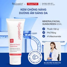 Thumbnail Kem Chống Nắng Vật Lý Mineral Facial Rejuvaskin Dưỡng Ẩm, Phục Hồi Da SPF 32 60ml 2
