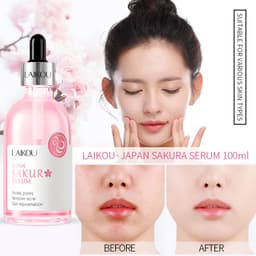 Thumbnail Serum LAIKOU Nhật Bản 100ml giúp se khít lỗ chân lông và làm sáng tông da 3