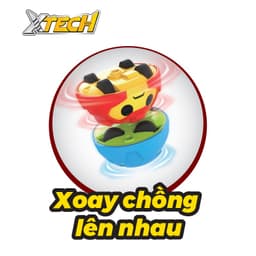 Thumbnail Đồ Chơi XTECH Đồng Hồ Con Quay Ma Thuật Đỏ Vàng X301003/RD-YE 3