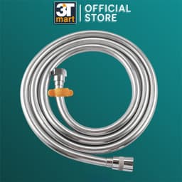 Thumbnail Dây sen xịt giúp TĂNG ÁP LỰC NƯỚC, CHỐNG XOẮN DÂY, chịu áp cao C'mon DS-03 (xám) 1