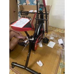 Thumbnail BG Xe đạp thể dục thể thao kết hợp tay chân 8701 Red thiết kế mới 2025 4