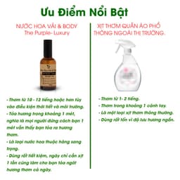 Thumbnail Nước Hoa Xịt Thơm Quần Áo TAMAS The Peony Blossom Luxury Chai 10ml, 50ml. 1