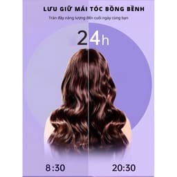 Thumbnail Máy Uốn Tóc Xoăn Sóng Nước Size 36mm Nanomax XN-D36, 3 Chế Độ Nhiệt, Tích Hợp Ion Bảo Vệ Tóc Hư Tổn, Bh 6 Tháng 4