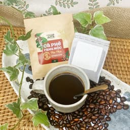 Thumbnail Cà phê nguyên chất rang mộc Cacao Mi blend Robusta Arabica đậm đà cafe pha phin thơm ngon 15g-250g 4