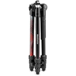 Thumbnail Bộ chân máy ảnh Manfrotto Element Aluminium Mark II 4-Sections Tripod Black/Red/Blue 2