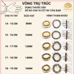 Thumbnail Vòng tay trầm hương Trụ trúc Tóc vườn Xưởng Mộc Việt size 8/10/12/14/16mm mang bình an may mắn 4