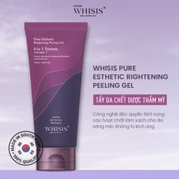Thumbnail Combo Làm Sạch Kép WHISIS Gồm: Sữa Rửa Mặt Collagen WHISIS + Tẩy Tế Bào Chết Da Vitamin C WHISIS 120ml Sạch Sâu Hiệu Quả 1