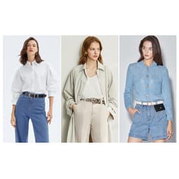 Thumbnail Dây thắt lưng AIJOLEN da PU có khóa cài kim loại trang trí quần jean thời trang dành cho nữ 3