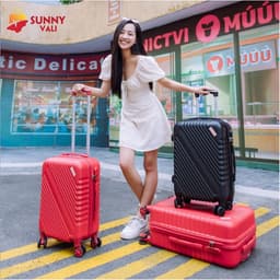 Thumbnail Vali kéo du lịch - Vali Sunny SV05, Vali bán chạy Bền Đẹp nhựa ABS + PC bảo hành 3 năm 3